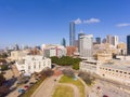 Aerial view of Dallas modern city, Dallas, Texas, USA Royalty Free Stock Photo