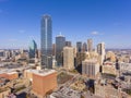 Aerial view of Dallas modern city, Dallas, Texas, USA Royalty Free Stock Photo