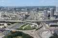 Aerial view of Dallas, Texas Royalty Free Stock Photo