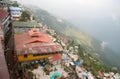 Aerial view of Darjeeling
