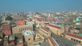 AERIAL view of Dashashwamedh Ghat, Kashi Vishwanath Temple and Manikarnika Ghat Manikarnika Ghat Varanasi India