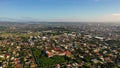 Aerial View of the Davao City. Royalty Free Stock Photo