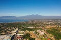 Aerial View of the Davao City.