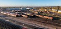 Aerial view of DB Schenker Toton Depot and Traction maintenance shunting yard