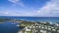 Aerial view Delray Beach, Florida Royalty Free Stock Photo