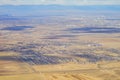 Aerial view of denver downtown Royalty Free Stock Photo