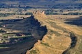 Aerial view of Devils Backbone, a popular hiking trail in Loveland, Colorado Royalty Free Stock Photo