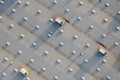 Aerial view of the distribution center.