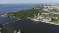 Aerial view of Dock for Repair of Ships and Boats in Nikolaev.