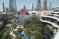 Aerial view Downtown Dubai Royalty Free Stock Photo