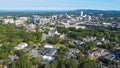 Aerial View of Downtown Greenville, South Carolina Royalty Free Stock Photo