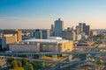 Aerial view of downtown Memphis Royalty Free Stock Photo