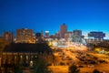 Aerial view of downtown Memphis Royalty Free Stock Photo