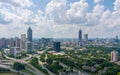 Aerial view of Atlanta, Georgia in May 2023 Royalty Free Stock Photo