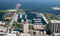 Aerial View Downtown Saint Petersburg, Florida Royalty Free Stock Photo