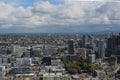 An aerial view of downtown Seattle, Washington Royalty Free Stock Photo