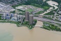 Aerial view of downtown Toronto Royalty Free Stock Photo