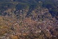 Aerial View of Draguignan Town in Southern Provence, France. Royalty Free Stock Photo