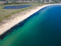 Aerial view of The Driver Beach Alepu, Bulgaria