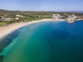 Aerial view of The Driver Beach Alepu, Bulgaria