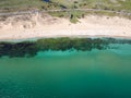 Aerial view of The Driver Beach Alepu, Bulgaria