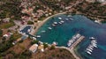 Small harbour of Kastos Royalty Free Stock Photo