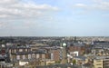 Aerial view on Dublin Royalty Free Stock Photo