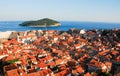 Aerial view of Dubrovnik Royalty Free Stock Photo