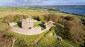 Northern Ireland. county Down. Dundrum Castle Royalty Free Stock Photo