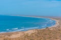 Aerial view of Dunes beach near Exmouth, Australia Royalty Free Stock Photo