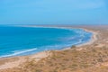 Aerial view of Dunes beach near Exmouth, Australia Royalty Free Stock Photo