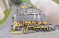 Aerial View of Durty Nelly`s Pub