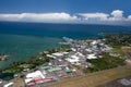 Aerial View of East Coastline of Big Island