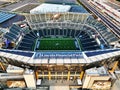 Aerial View of Empty Lincoln Financial Field in Philadelphia