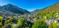 Aerial view of Encamp, Andorra Royalty Free Stock Photo