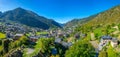 Aerial view of Encamp, Andorra