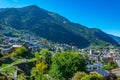 Aerial view of Encamp, Andorra Royalty Free Stock Photo
