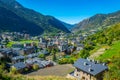 Aerial view of Encamp, Andorra Royalty Free Stock Photo