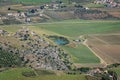 Aerial view from Erice town Royalty Free Stock Photo