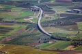 Aerial view from Erice town Royalty Free Stock Photo