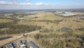 Aerial view of the estate of Elara in Marsden Park NSW Sydney Australia.