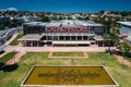 Aerial view from Estoril Garden and the iconic Casino Estoril Royalty Free Stock Photo
