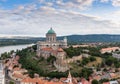 Aerial view of Esztergom Basilica