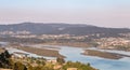 Aerial view of the city Viana do Castelo in northern Portugal Royalty Free Stock Photo