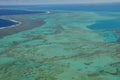 Aerial view of the Famous new caledonia lagoon