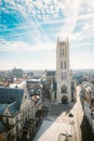 Sint-Baafskathedraal church in Ghent, Belgium