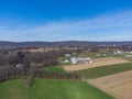 Aerial View of Farmland