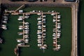 Aerial view of Fenit harbour