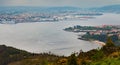 Aerial view of Ferrol, in Spain