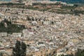 Aerial view of Fes el Bali, Morocco. Royalty Free Stock Photo